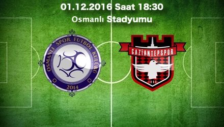 Osmanlıspor – Gaziantepspor Maç Tahmini ve bahis oranları